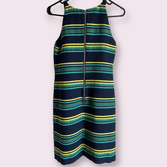 Vineyard Vines Striped Jaquard Shift Dress - Picture 2 of 8